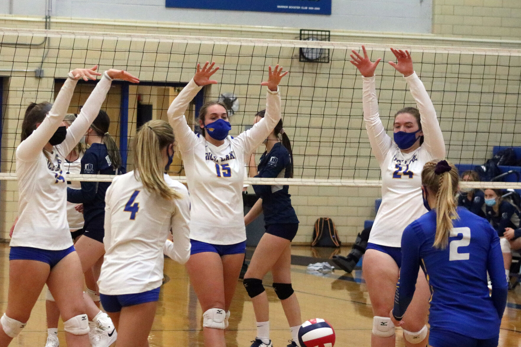 Rice Lake volleyball vs. Hudson 10-5-20
